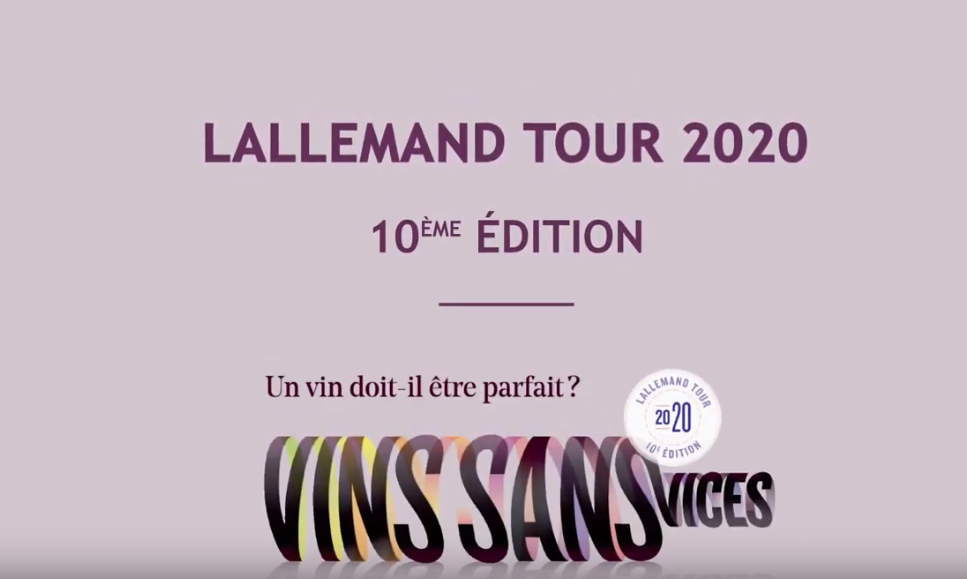 Lallemand Tour 2020: Vins sans vices